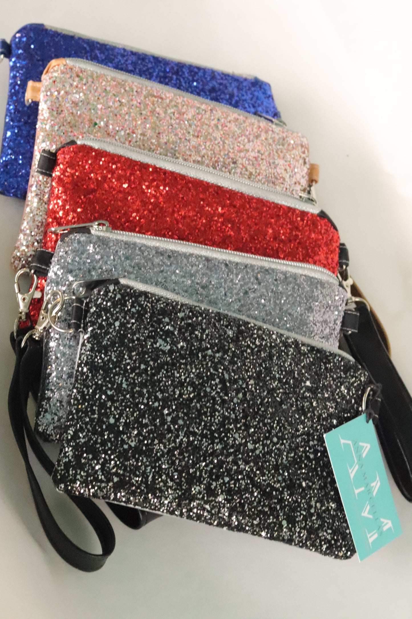 Glitter Mini Wristlet